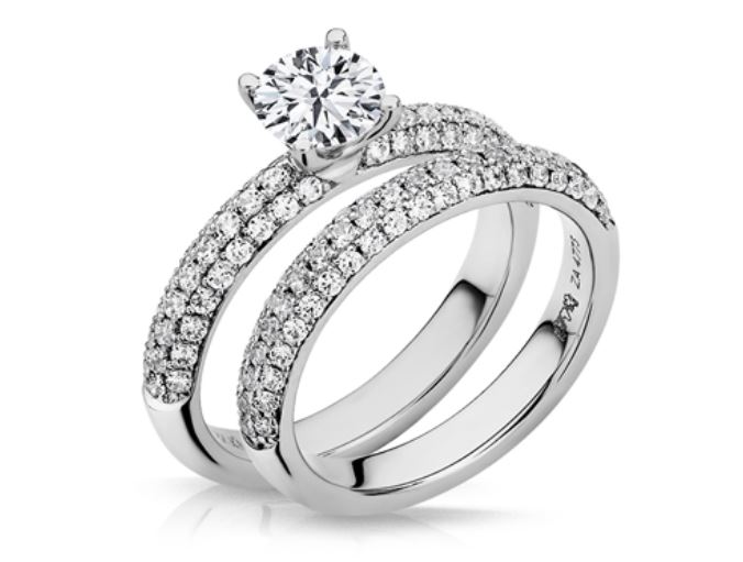 Bridal Sets | Naledi Engagement Ring and matching Wedding Band
