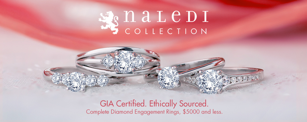 Naledi Engagement Rings at Schwanke-Kasten Jewelers