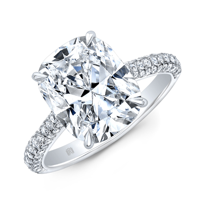 Cushion Cut Diamond Engagement Ring from Rahaminov